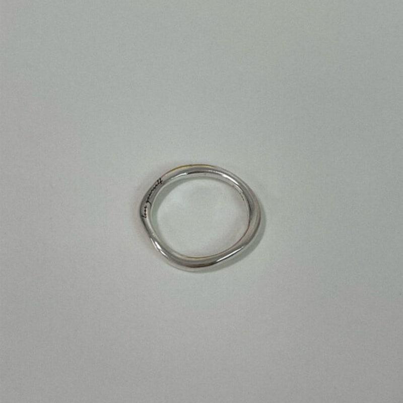 Emott Melting Simple Ring .4 (engraved)