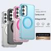 Magsafe Matte Phone Case For Samsung Galaxy F15 M35 A05 A05s 5G A06 4G Case Magnetic Wireless Charging Shockproof Back Cover