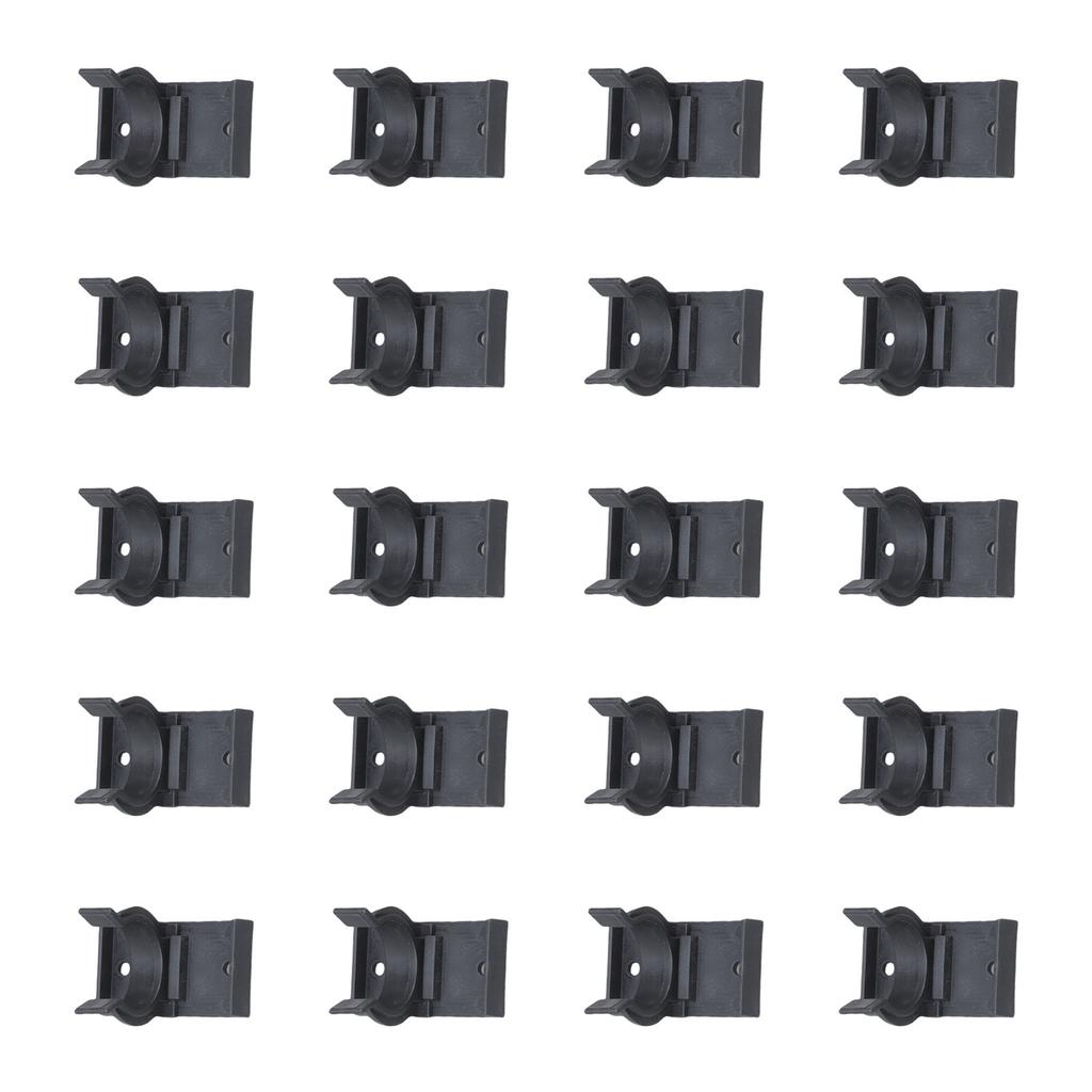 20 Piezas Clip Zócalo Cocina Plástico Niveladores Muebles Clip Ajustable Hebilla Zócalo Gabinete Accesorios Pie Gabinete