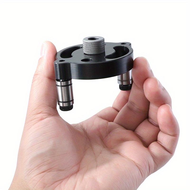 Self-centering 6 8 10mm Dowel Jig Wood Panel Puncher Hole Locator Beech Central Holing Position Measuring Drilling Woodworking Tool