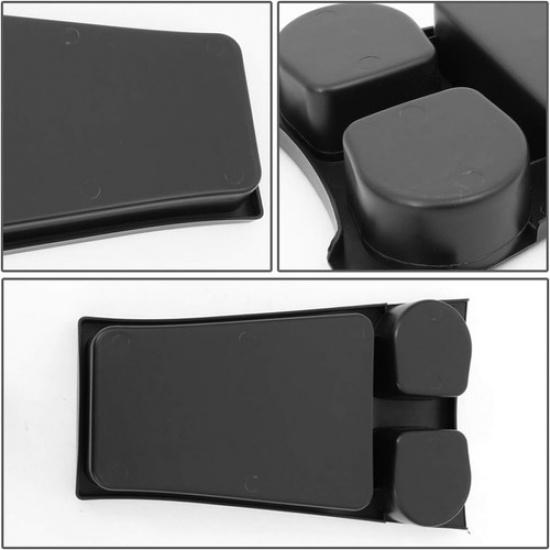 Factory Style Center Console Organizer Storage Box Cup Holder Replacement, Black