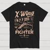 X-Wing Garage Unisex 100% Cotton Summer Casual Cool Loose T-Shirt
