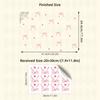 Pink Night Glow Ribbon Bow Wall Stickers Self Adhesive Waterproof for Girls Bedroom Room Decor