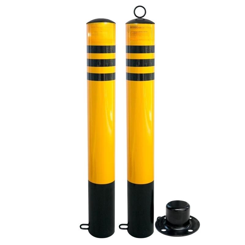 Heavy-Duty Fixed Column Parking Space Lock