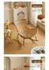 Rattan Rocking Recliner Chair - Lazy Sofa for Indoor/Outdoor Leisure