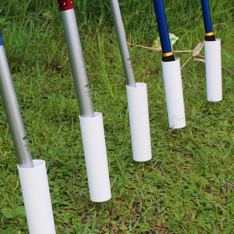 Upgraded Rod Holder for Banks Fishing, Fish Rod Holder Ground, Fishing Rod Rack Stand Fishing Holder for Insert Ground