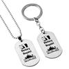 Keychain Fortnite Key Ring Ornaments Fashion Necklace Toy Game Necklace Pendant
