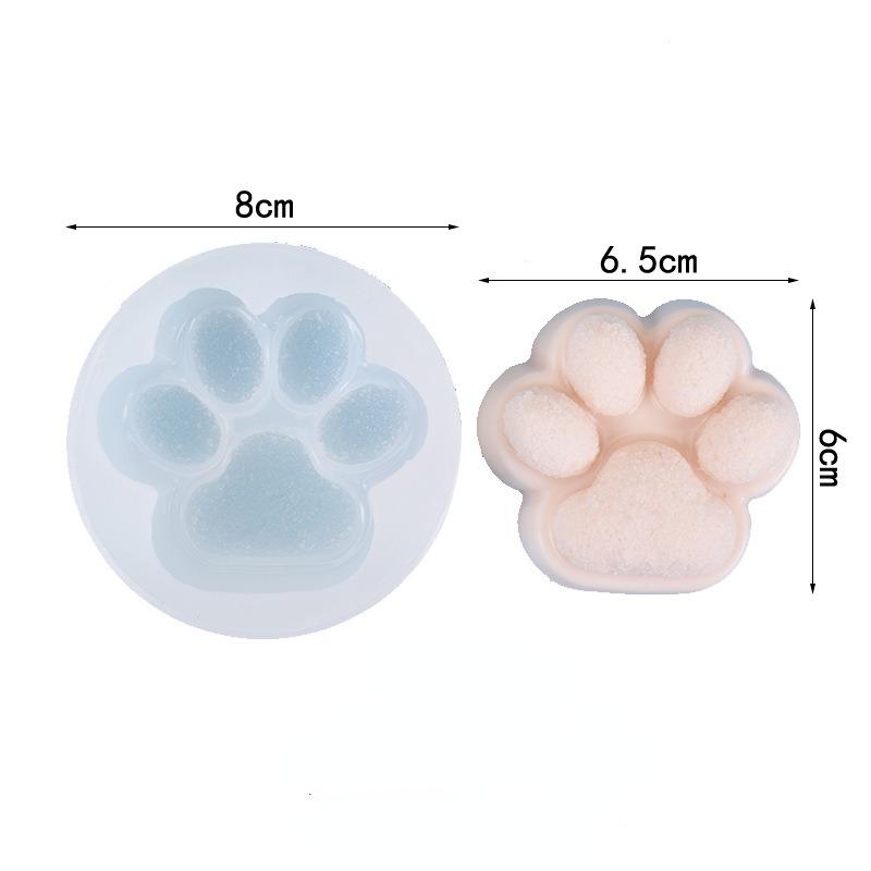 Formă din silicon cu gheare de pisică pentru bomboane pentru copt, budincă, fabricare manuală, săpun, prăjituri, furnituri de bucătărie