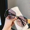 Chic Metal Frame Women's UV Protection Sunglasses