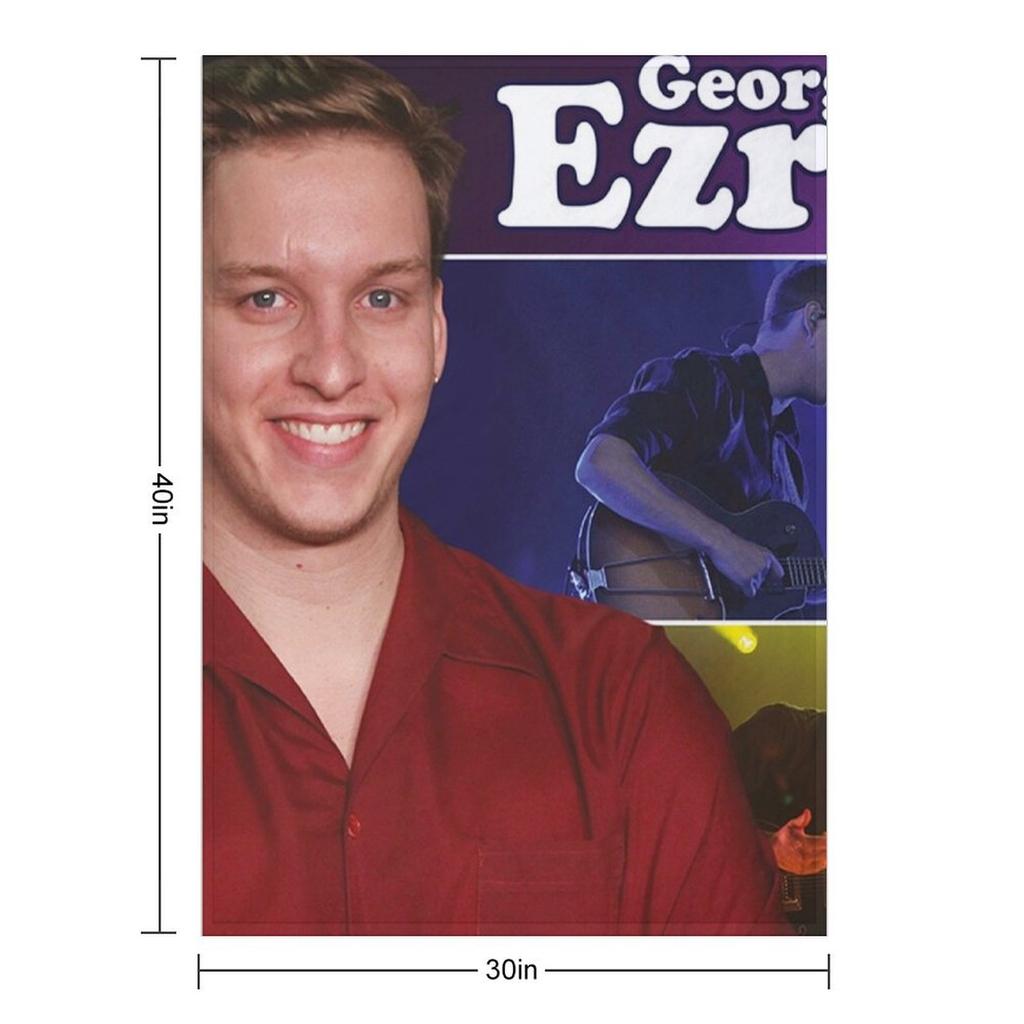George Tour 2021 Ezra Concert Kokbisa Throw Blanket Sleeping Bag Soft Plaid Anime For Baby Blankets