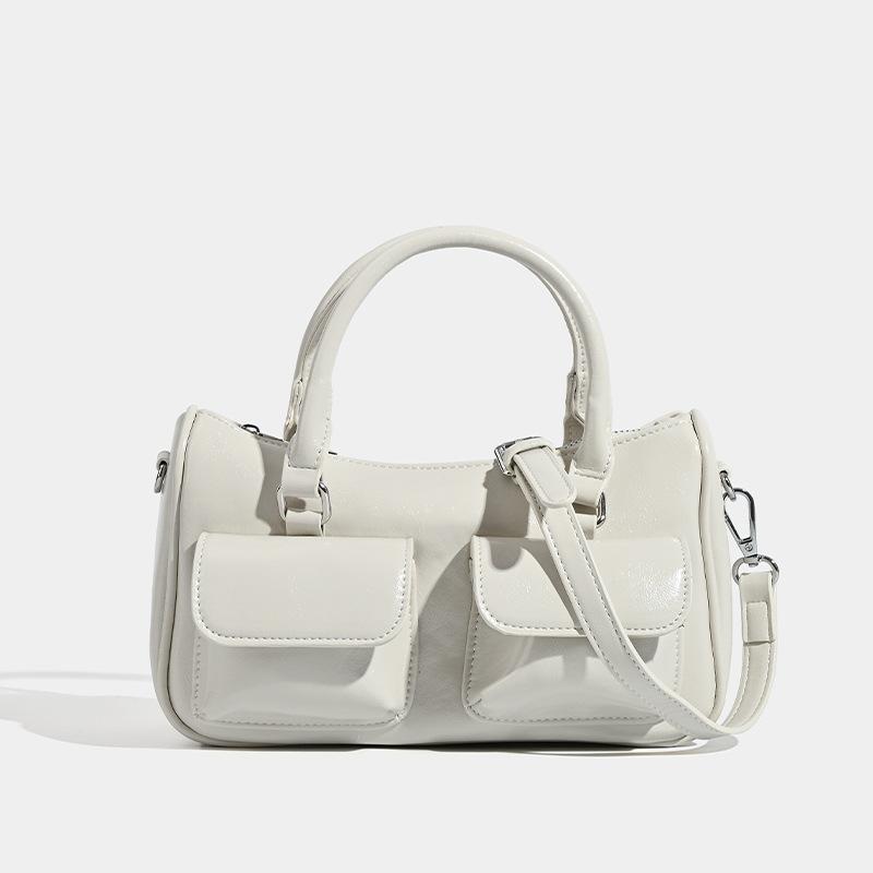 Niche Design Cool High-grade Retro Pu Handbag Bag Female Fashion Ins Motorcycle Crossbody Bag