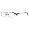 Sunglasses VPLL53J 0S11 55 2023 Model 2023 Model Square Metal Full Rim Titanium [Police] Men's