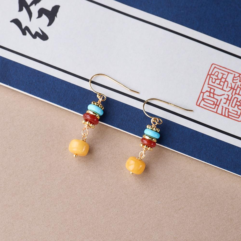 New Chinese Style High-end Earrings for Women