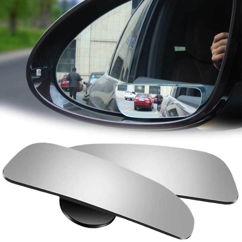 

Автомобильное широкоугольное вспомогательное зеркало, универсальное регулируемое зеркало заднего вида без границ для безопасного вождения, автомобильные аксессуары