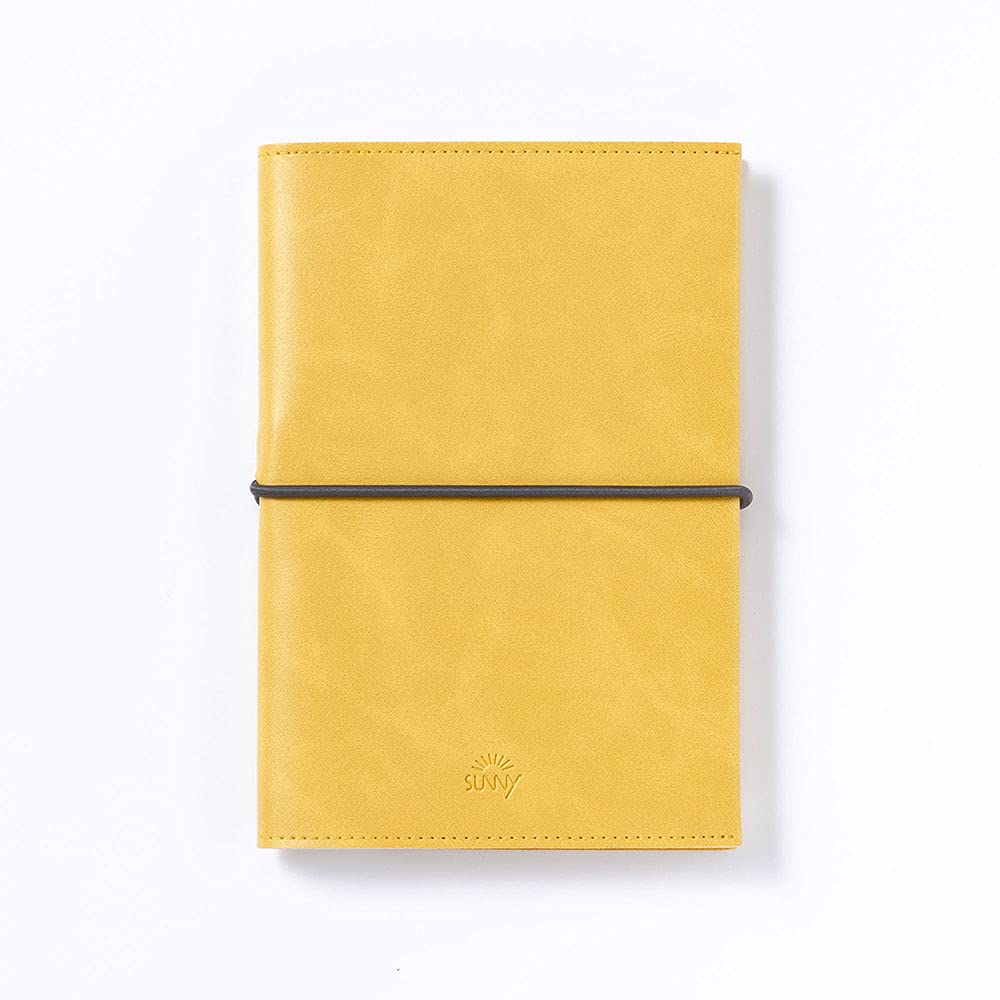 

[April start] SUNNY SCHEDULE BOOK monthly 2022 yellow