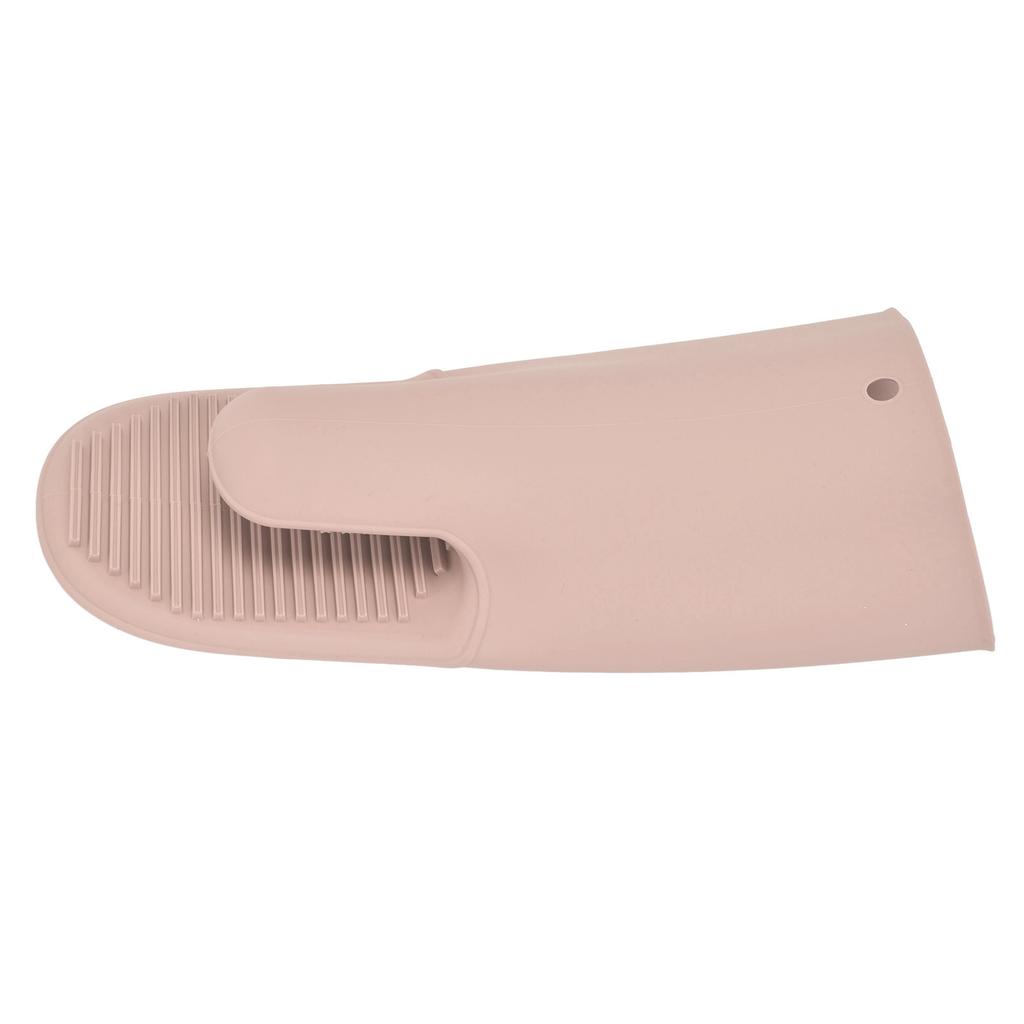 Silicone Heat Insulation Gloves Thickened Anti Slip Oven Mitts Gloves for Microwave Barbecue