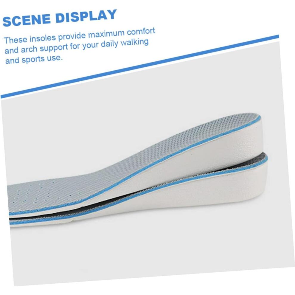 Heightening Insoles Sports Shoe Pads Shockproof Sweat Absorption Insoles