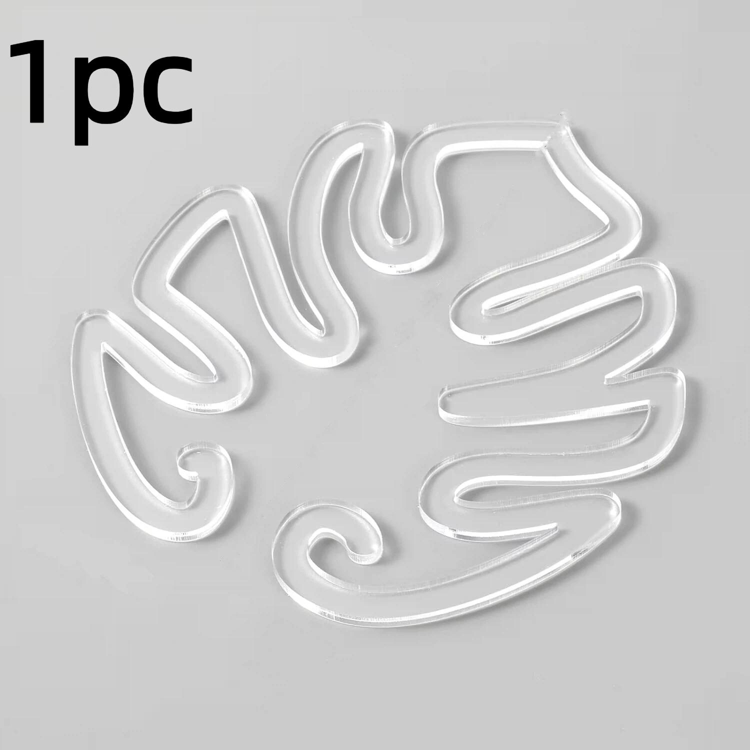 

10/20/50/100pcs Monstera Plant Stem Support Clips Plastic Moss Pole Plant Stakes For Indoor Plants Keep Plants Growing Vertical