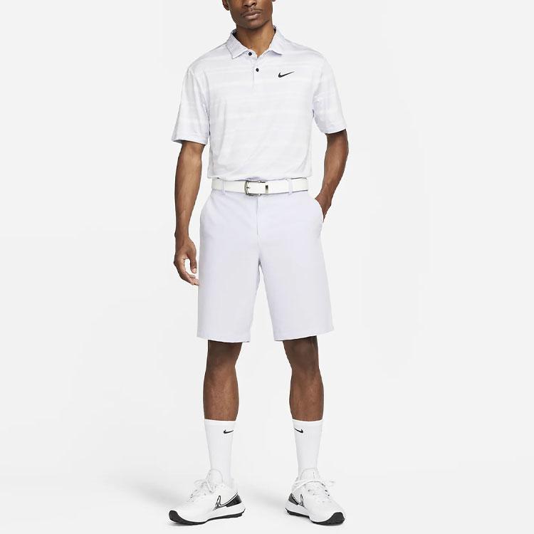 Nike Solid Color Waist Pocket High Waist Athletic Training Shorts Men shorts White CU9741-536