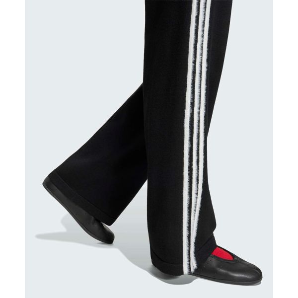 Adidas Originals Firebird Track Stripe Drawstring Mid-Rise Knit Sports Pants Women bottoms KS9363