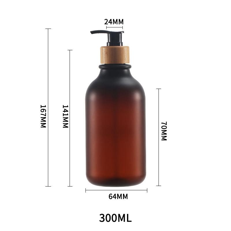 300/500Ml Liquid Soap Dispenser Bathroom Bottles Empty Pump Refillable Bathroom Shampoo Bottles Liquid Container Dispenser