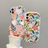 Colorful Leaves Minimalism Love Heart Silicone Case For Xiaomi Redmi Note 15 14 13 12 Pro Plus 5G 4G Redmi 15C 15 14C 13C 12C A5