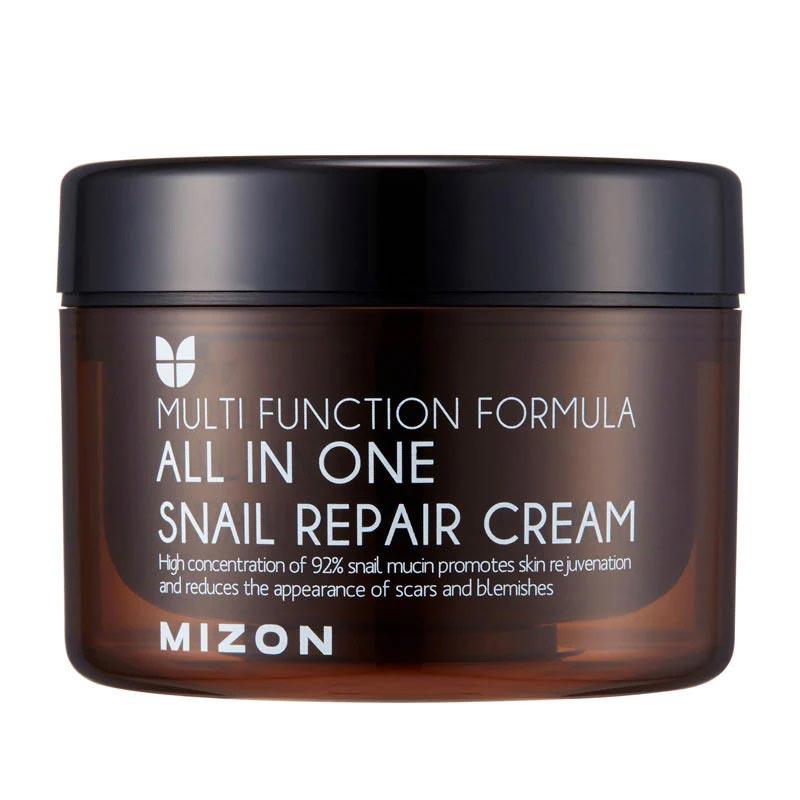 

Крем для лица с муцином улитки MIZON ALL IN ONE SNAIL REPAIR CREAM 120мл