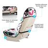 Universal Car Seat Towel Cover - Front Seat Protector for Gym & Workout, All-Season, Fits Most Vehicles