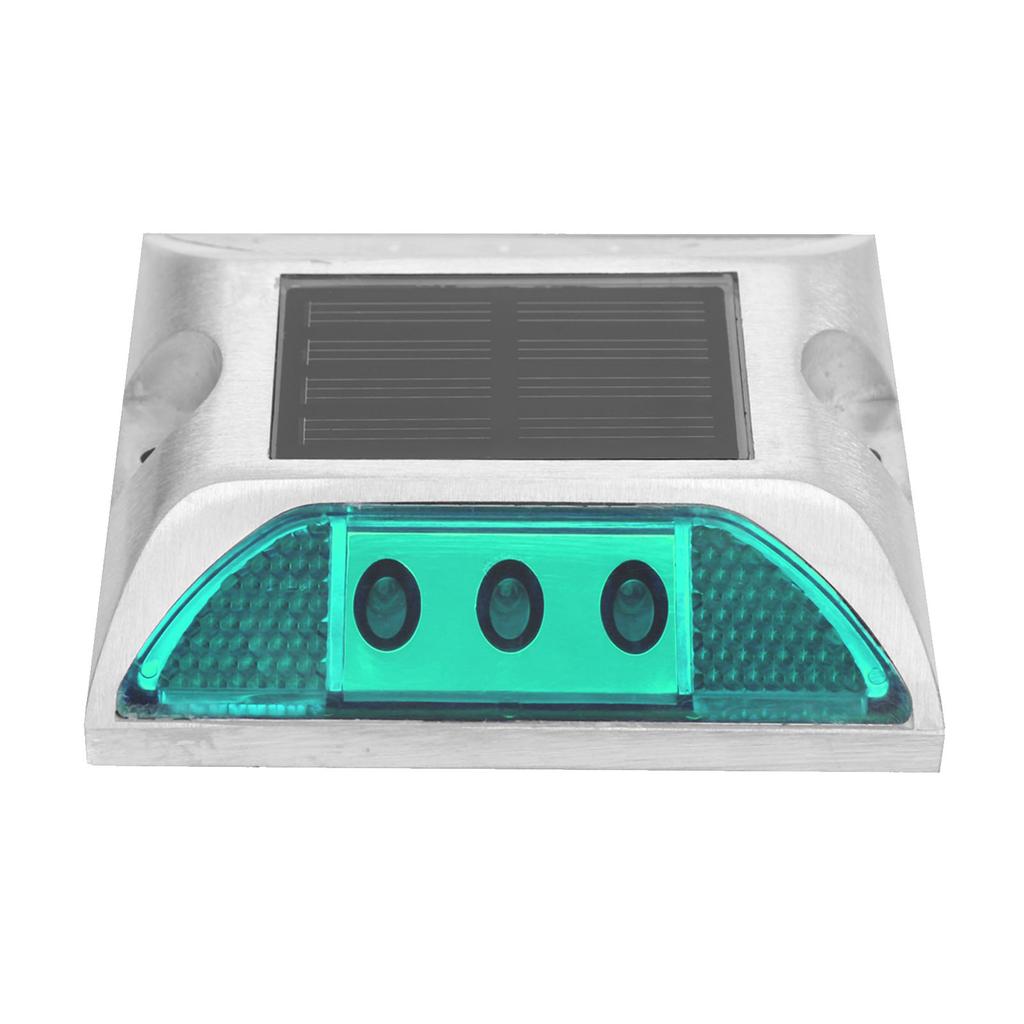 LED Solar Power Ground Marker Lights Waterproof Outdoor Driveway Road Highway Spike Lamp