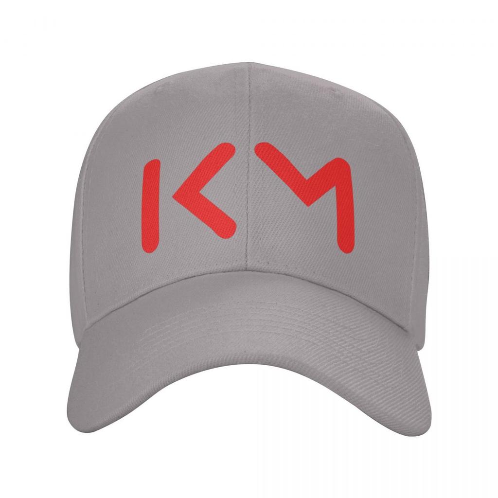 Custom Fashion Soccer Gift Mbappes KM Logo Baseball Cap Women Unisex Adjustable Unisex Soccer Lover Dad Hat Hip Hop Sun Hat