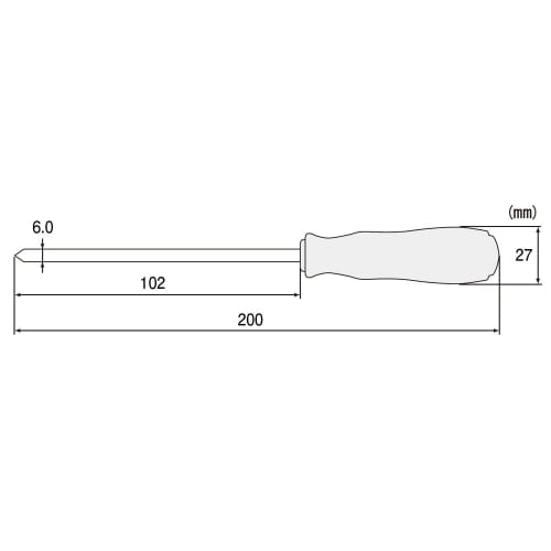 ENGINEER DI-01 Heavy-Duty Penetration Driver, +2 X 102mm