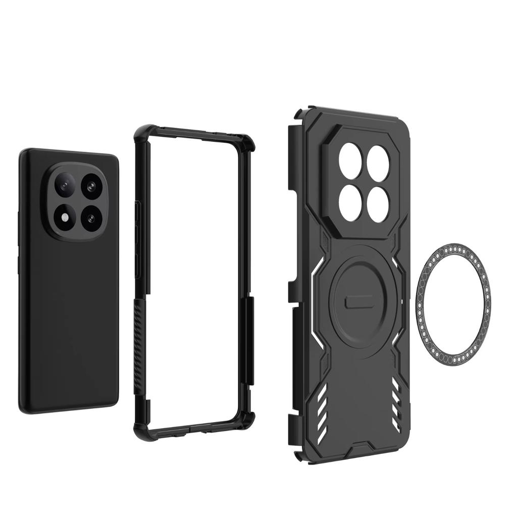 Armor Anti-Shock Protector Phone Case for Xiaomi Redmi Note 15 Pro Plus 5G 4G Note15 14 Pro+ Note15 Magnetic Wireless Charging