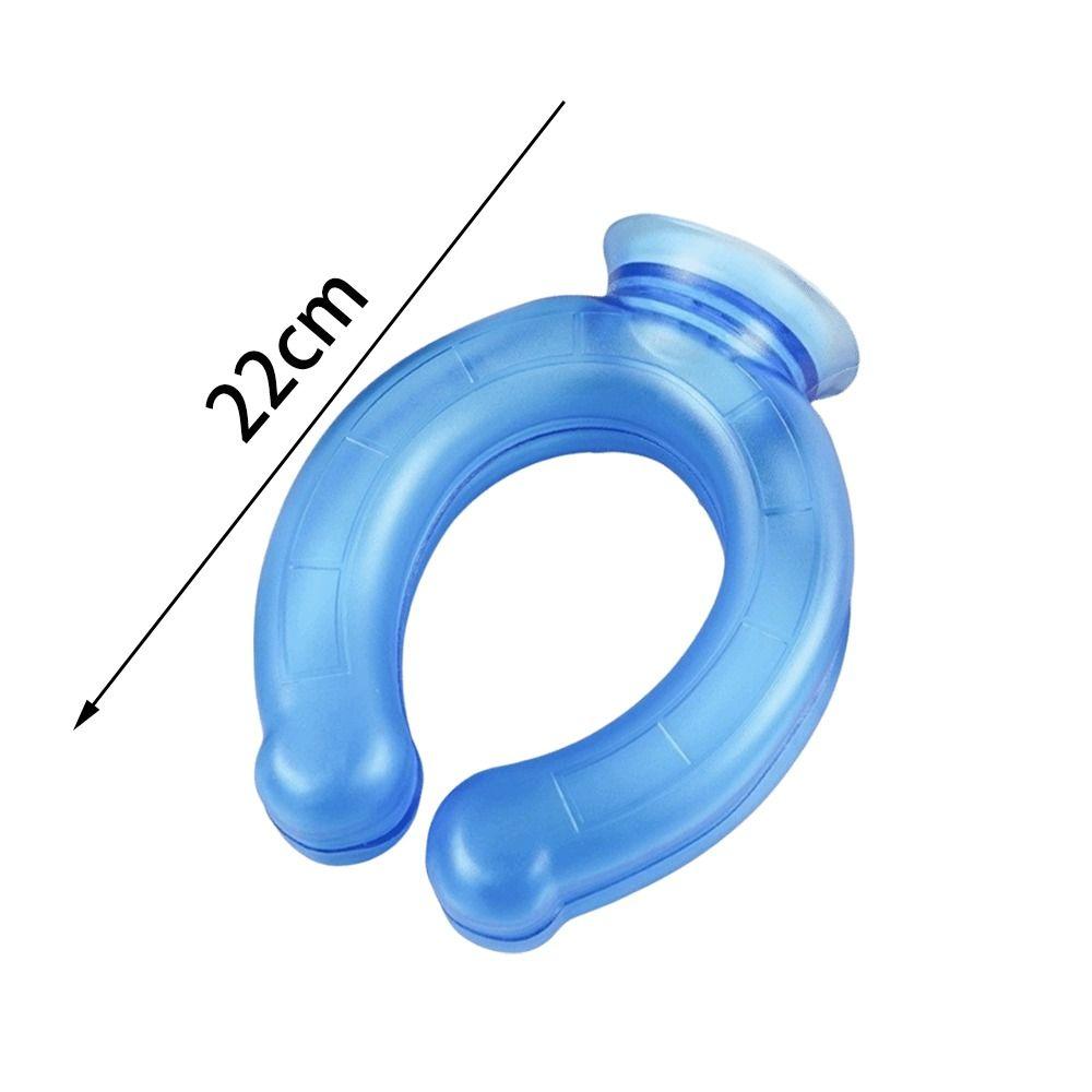 Neck-hanging Hot Water Bottle U-shaped PVC Cold Water Bag New Neck Protection Hot Water Bottle