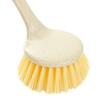 Dish Brush Long Handle Kitchen Scrub Brush Soft Bristles Comfortable Grip Pot Brush Reusable