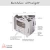 Bushbox Ultralight Outdoor Pocket Stove (Campfire Grill/Cooker)