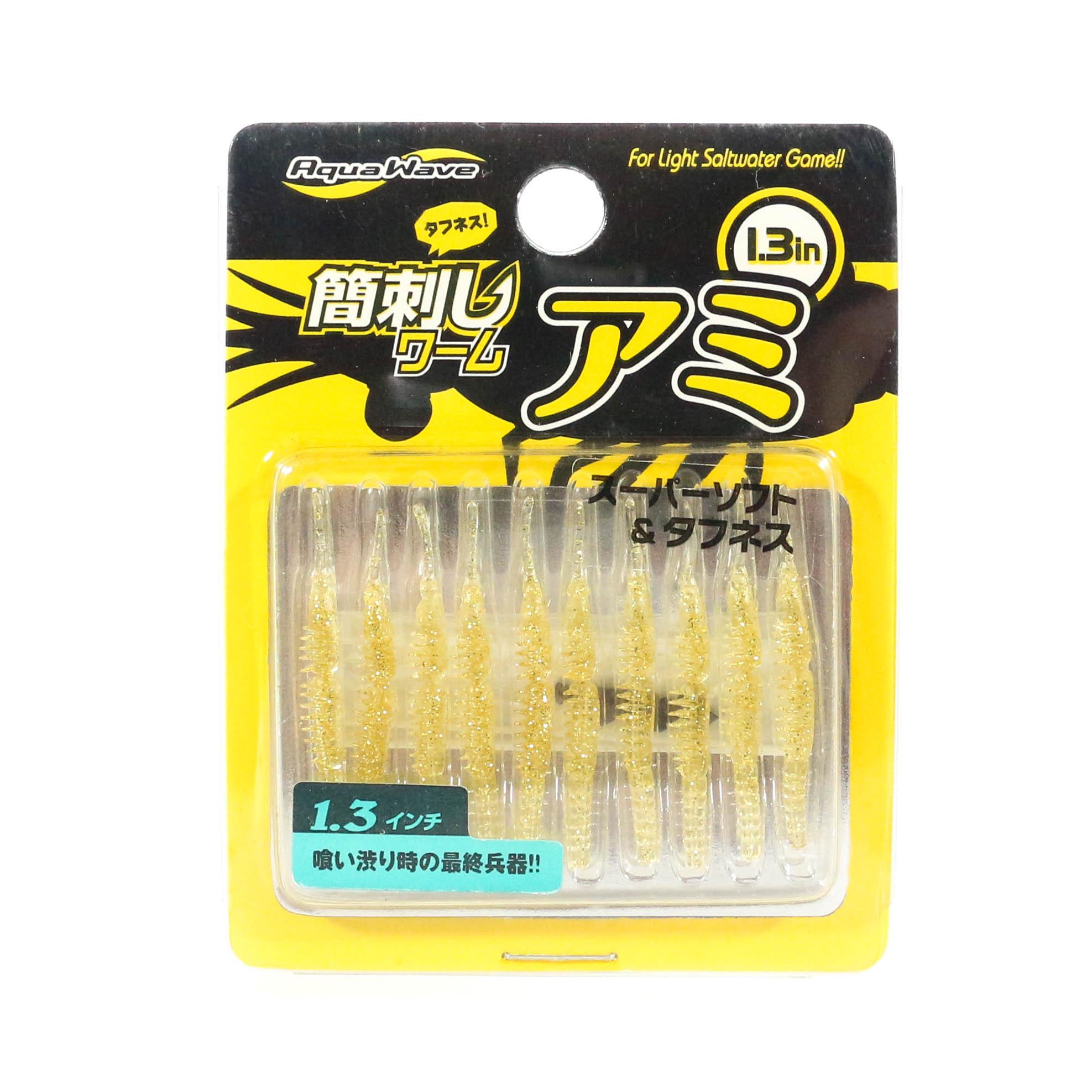 

Скидка Viva Soft Lure Kanzashi Worm Ami 1.3 дюйма 10 в упаковке 28 (7762)