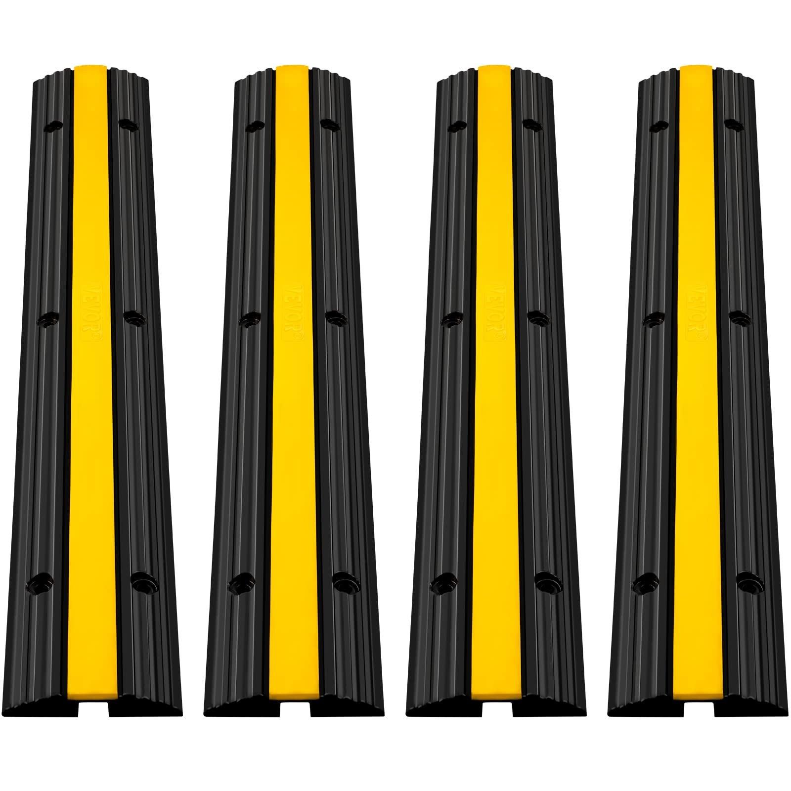 VEVOR 4 Pack of 1-Channel Rubber