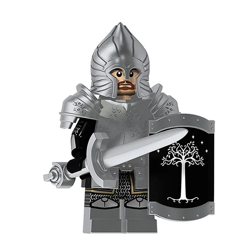 Assembling Toy Minifigure Building Blocks Children's Gift Antique Knight