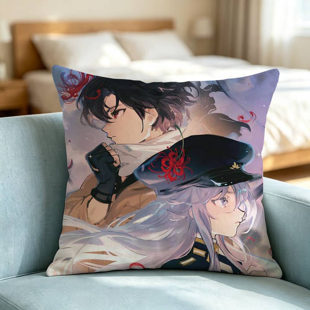 86-Eighty-Six  Vladilena Milize Square Double-Sided printed Pillow Case Bedroom Bedside Pillow Sofa Cushion Cover Gift