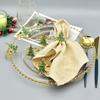 Christmas Tree Napkin Ring Holder Festive Dining Accessories for Upscale Restaurant Table Decor Holiday Party Supplies