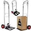 Folding Mill Transport Cart Alu 90Kg Metal Wheels With Bearing