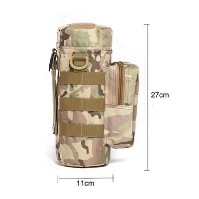 Taktische Molle Wasserflaschenhalter Tasche Militär Wasserflasche Wasserkocher Träger Wasserkocher Beutel Outdoor Wandern Angeln Camping Zubehör