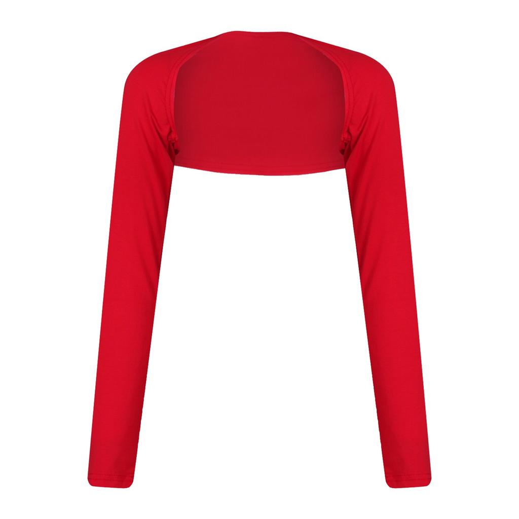 Ladies Solid Color Raglan Long Sleeve Shawl