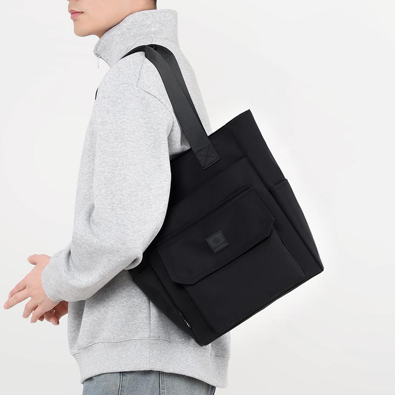 Damen Schultertasche Große Kapazität Tote Bag Nylon Handtasche