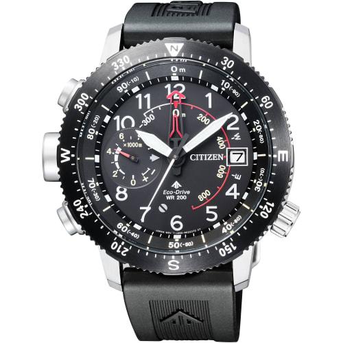 

Чоловічий годинник Citizen PROMASTER Eco-Drive Altichron Land Series з функцією вимірювання висоти BN4044-23E