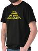 Best Dad The Galaxy Nerdy Mens Casual Crewneck Christmas T Shirts Menss Tees
