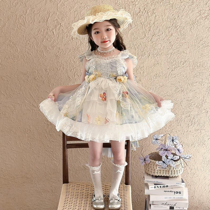 Girls' Summer Princess Lolita Dress - The Wizard of Oz Birthday Gown