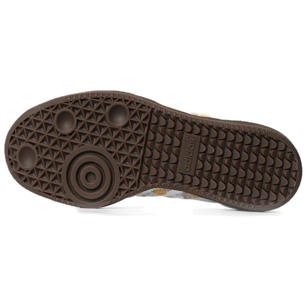 Adidas Originals X Juice Samba Og Floral Fresh Summer Limited Durable Low-Top Sneakers Unisex Sneakers White HQ5155