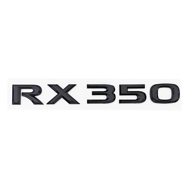 3D ABS Logo For Lexus GX470 LX570 LX600 RX350 RX300 Emblem Number Letters Sticker Car Trunk Badge Adhesive Decal AccessoriesDX7
