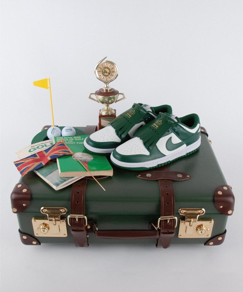 Saturday Leisure Club Leather Kiltie - British Racing Green